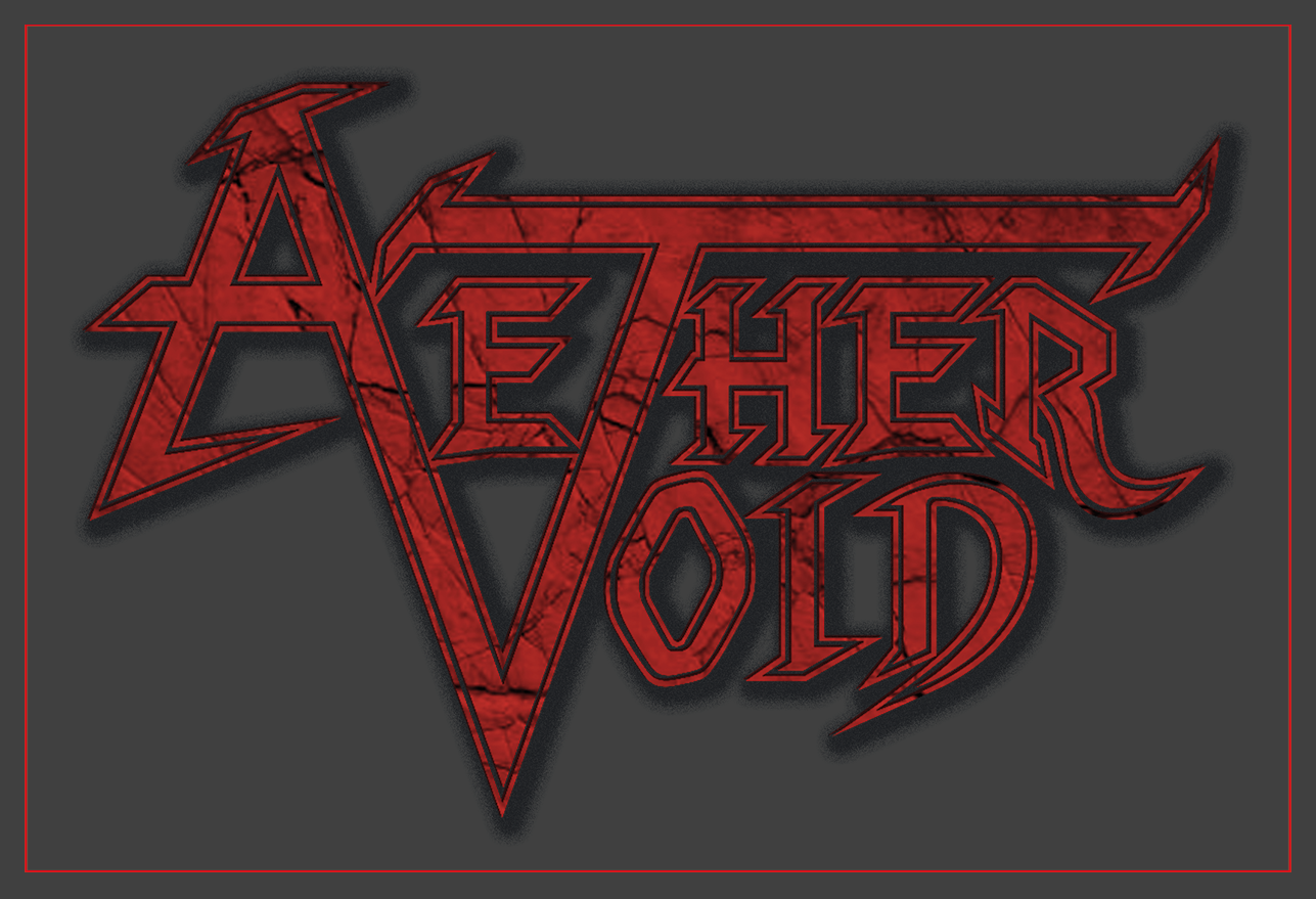 AETHER VOID - "Of Rage and Grief" Logo Sticker