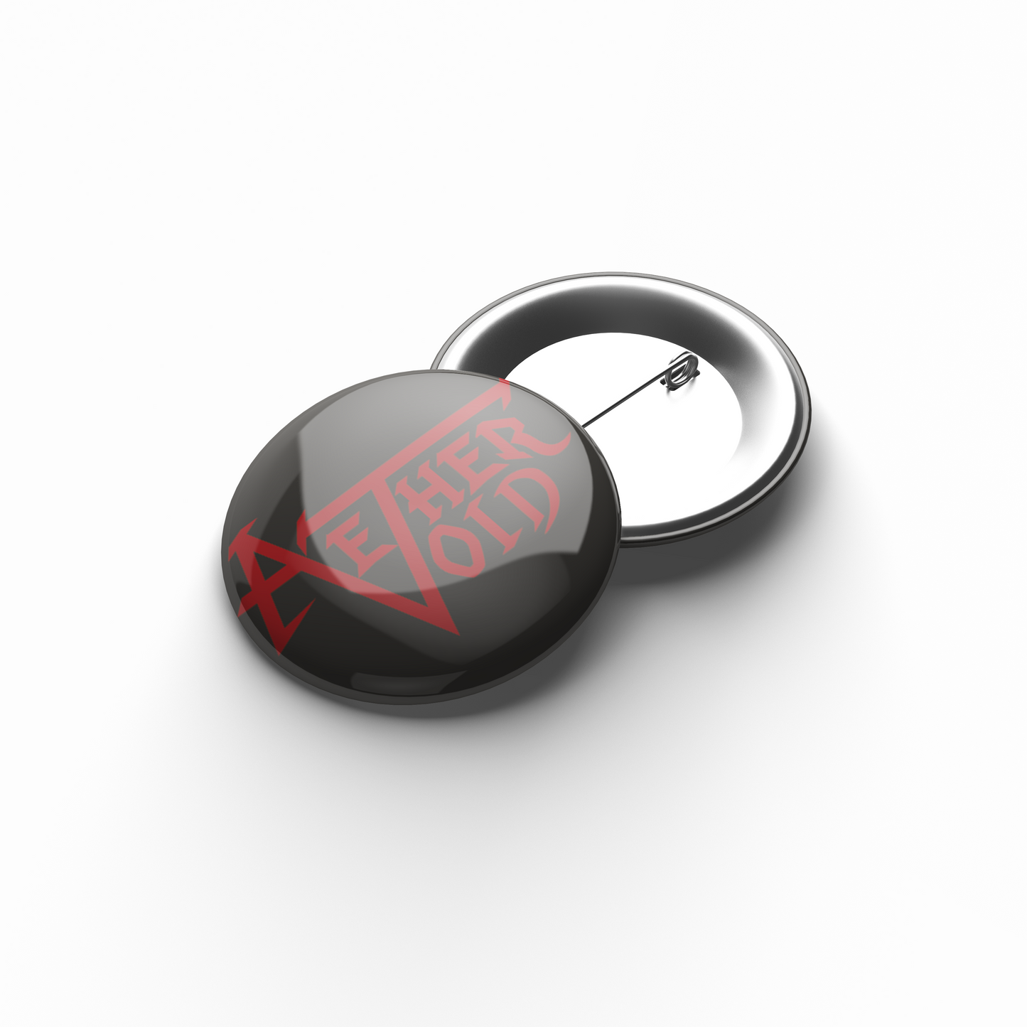 AETHER VOID - "Of Rage and Grief" Logo Pin