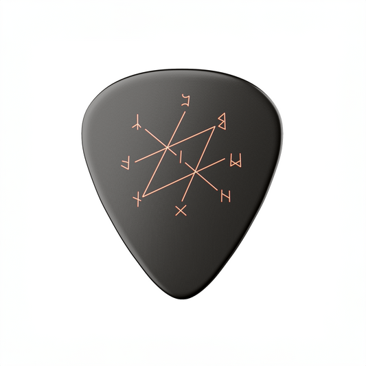 AETHER VOID - Logo Guitar Pick