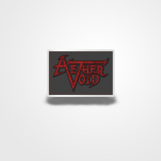 AETHER VOID - "Of Rage and Grief" Logo Sticker