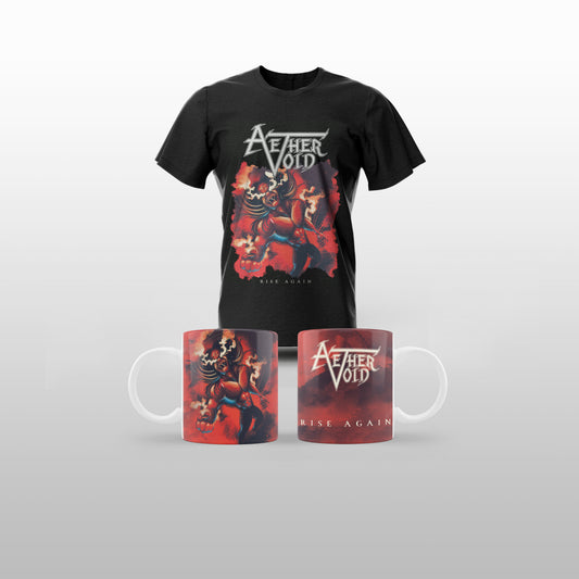 AETHER VOID - [BUNDLE]: Rise Again T-Shirt & Mug