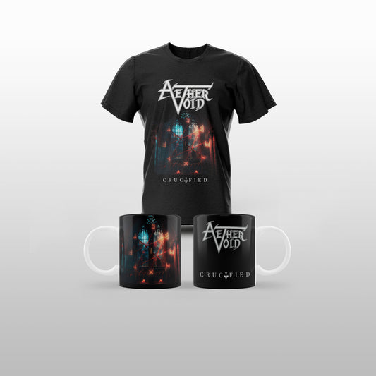 AETHER VOID - [BUNDLE]: Crucified T-Shirt & Mug